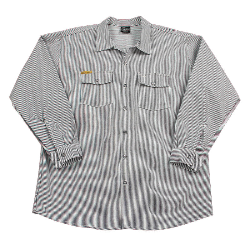 Prison Blues - Work Shirt Hickory Long Sleeve – Felix T. Jack