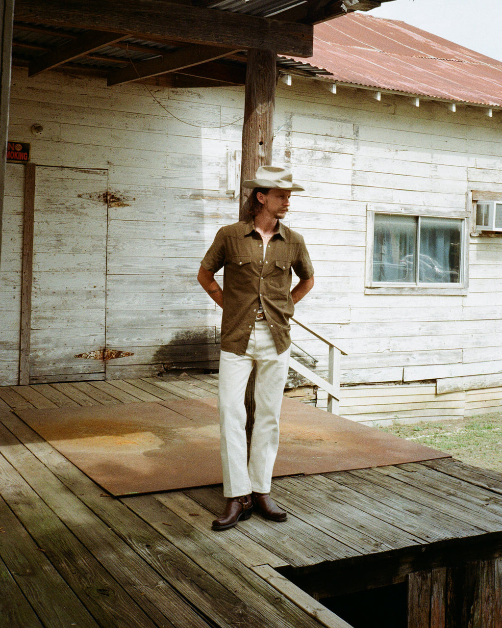 West Major - Slub Cotton Olive Drab