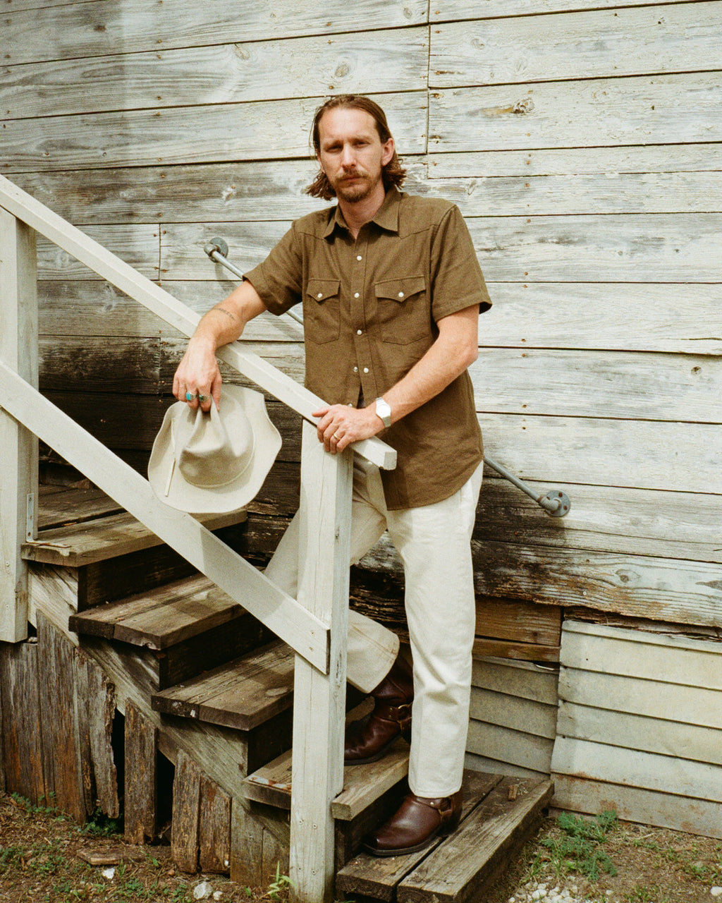 West Major - Slub Cotton Olive Drab