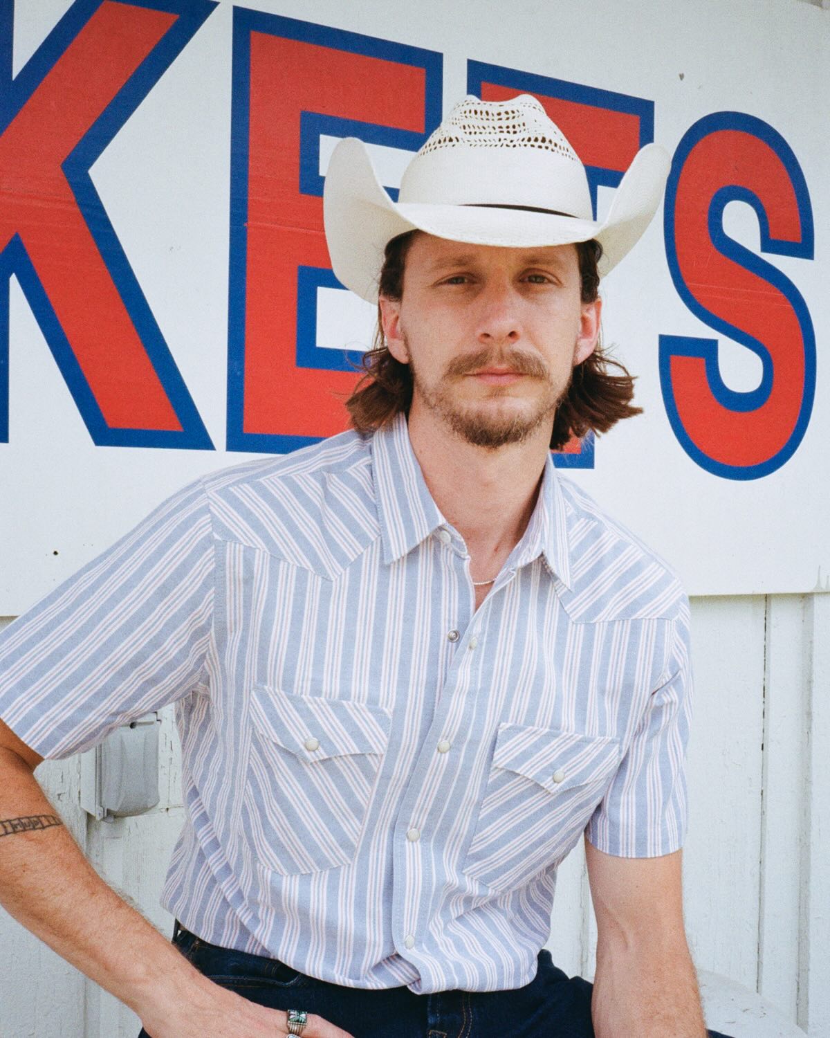 West Major - Oxford Red Blue Stripe