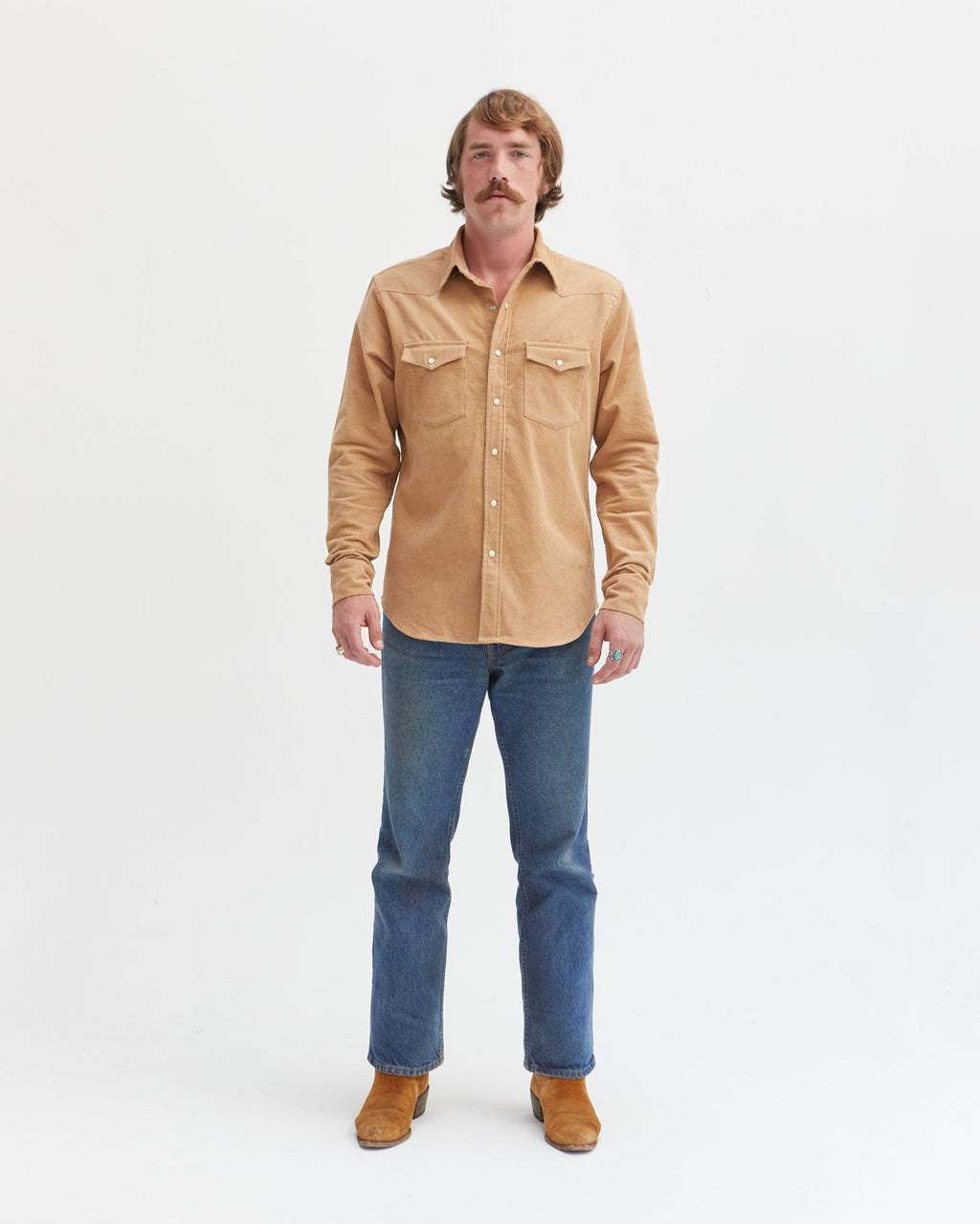 West Major - Heavy-Weight Corduroy Western Shirt