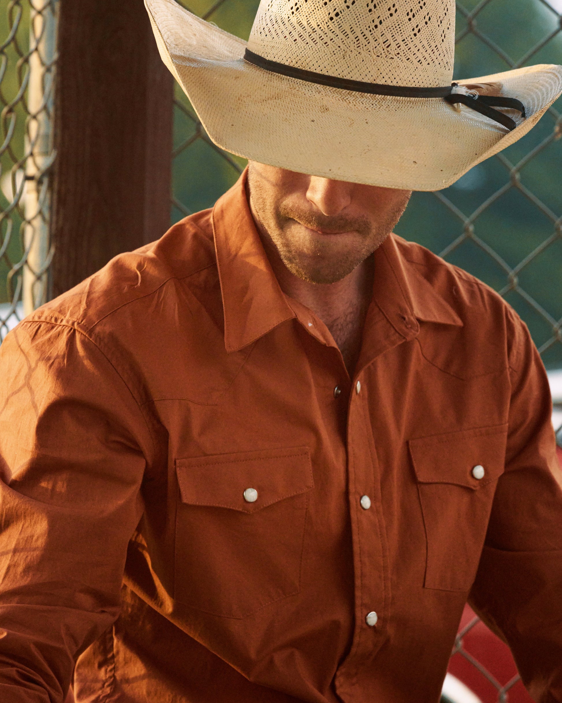 Brazos Fine Shirts - Burnt Orange