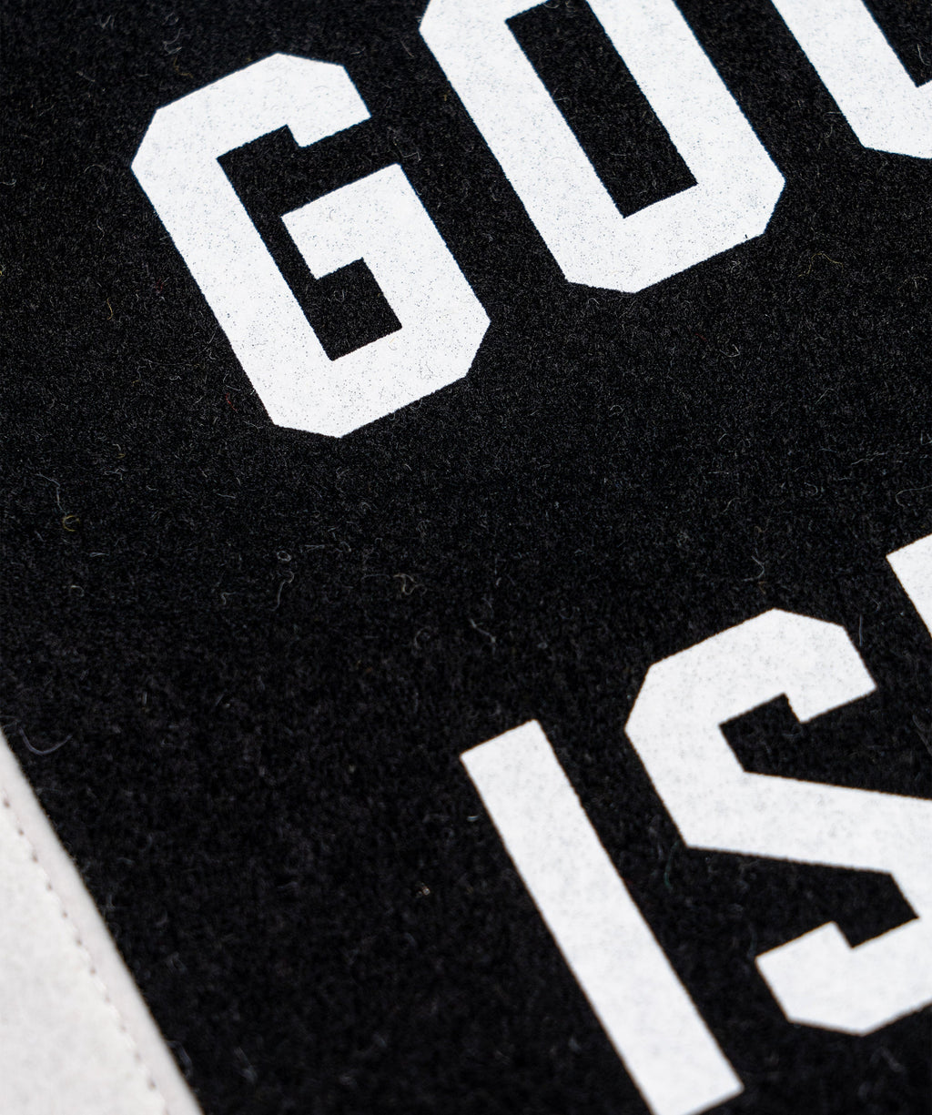 Good Work Isn't Cheap Camp Flag • Promises Kept Events x Oxford Pennant