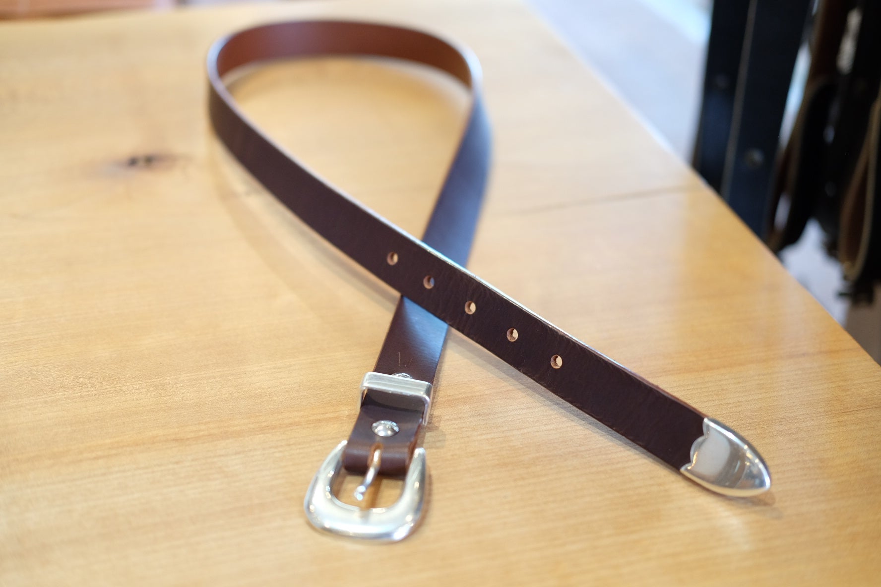 Twisted Arrow Goods - Slim Three Piece Western Belt