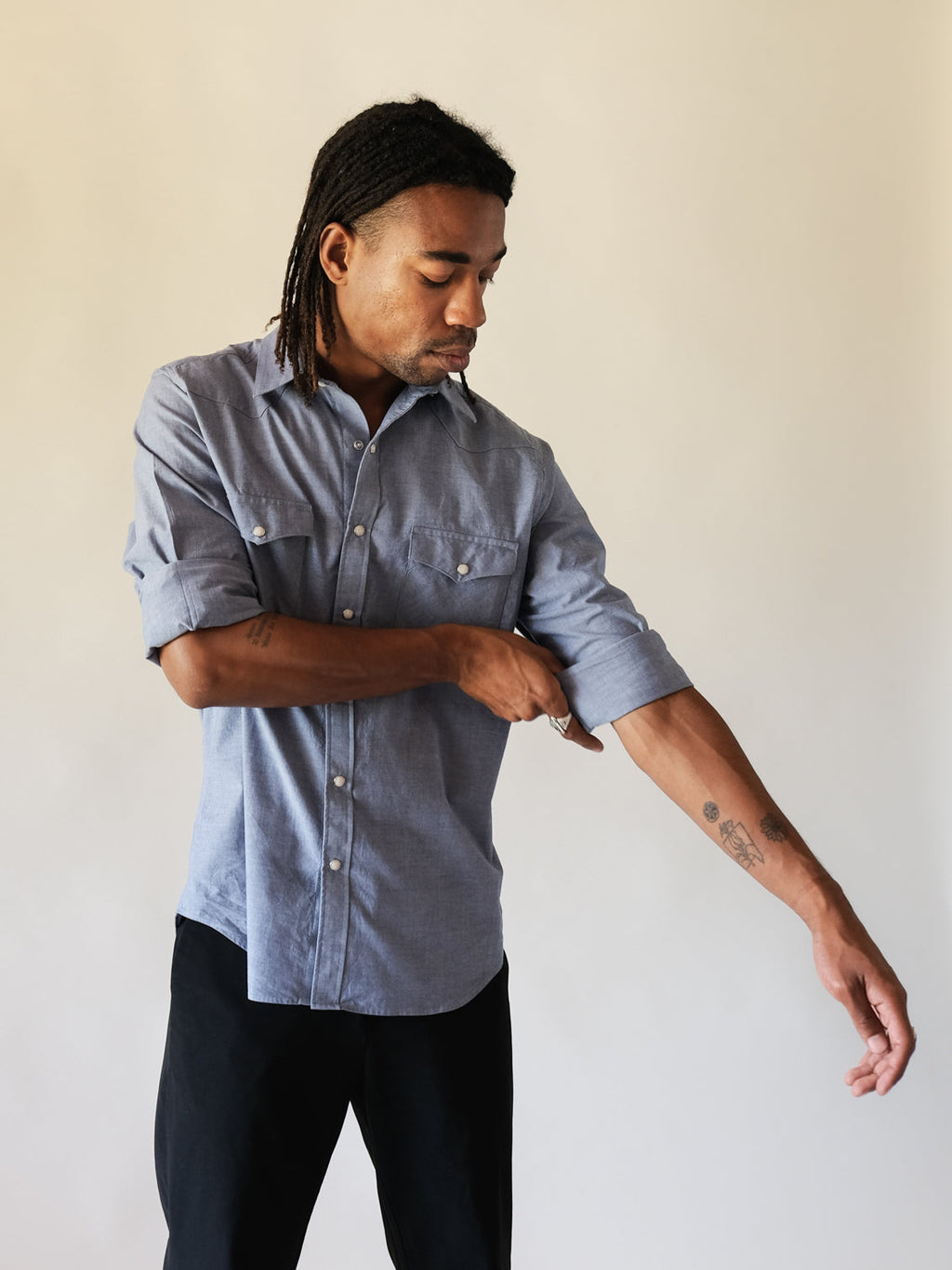 West Major - Vintage Chambray