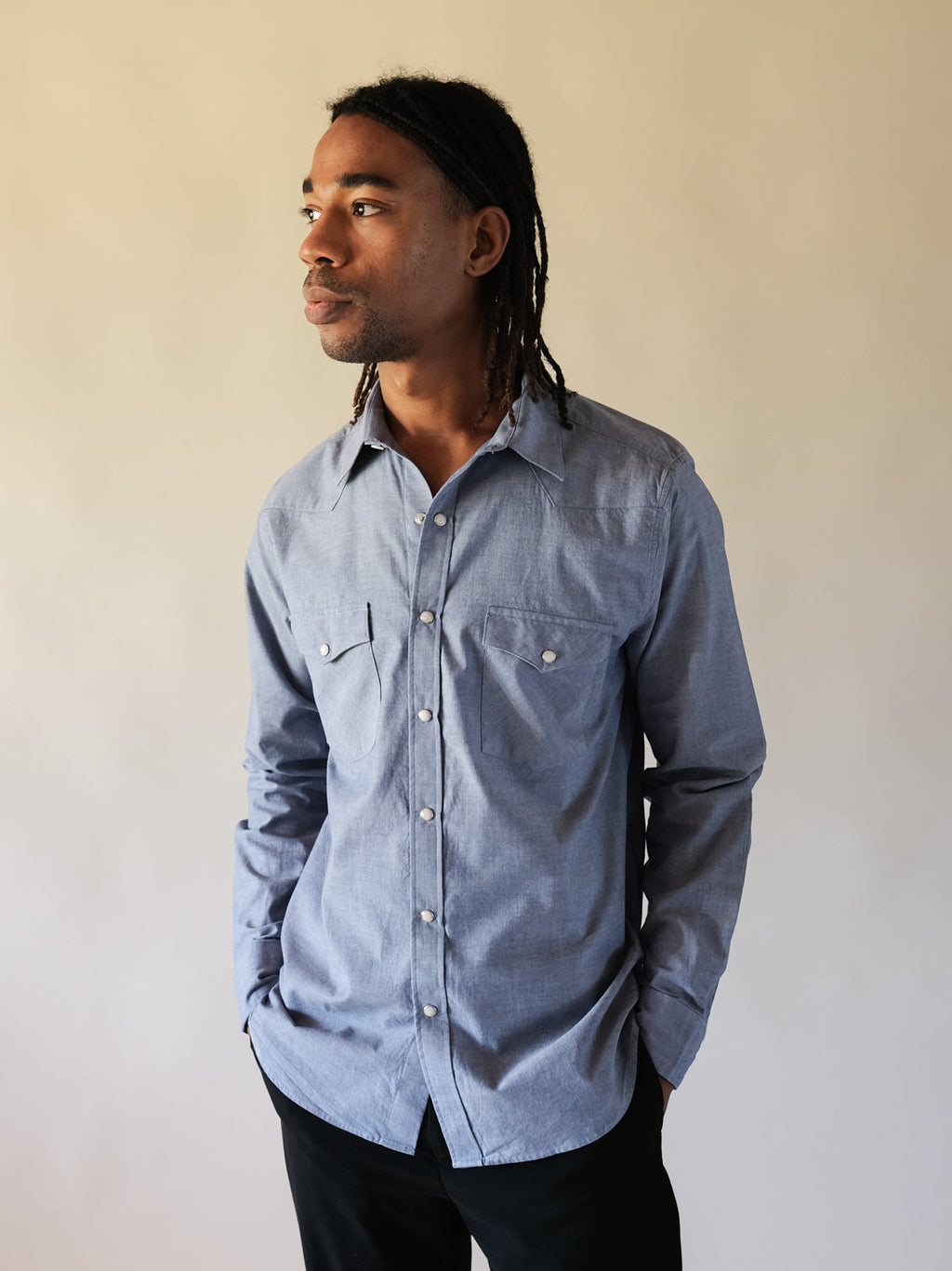 West Major - Vintage Chambray