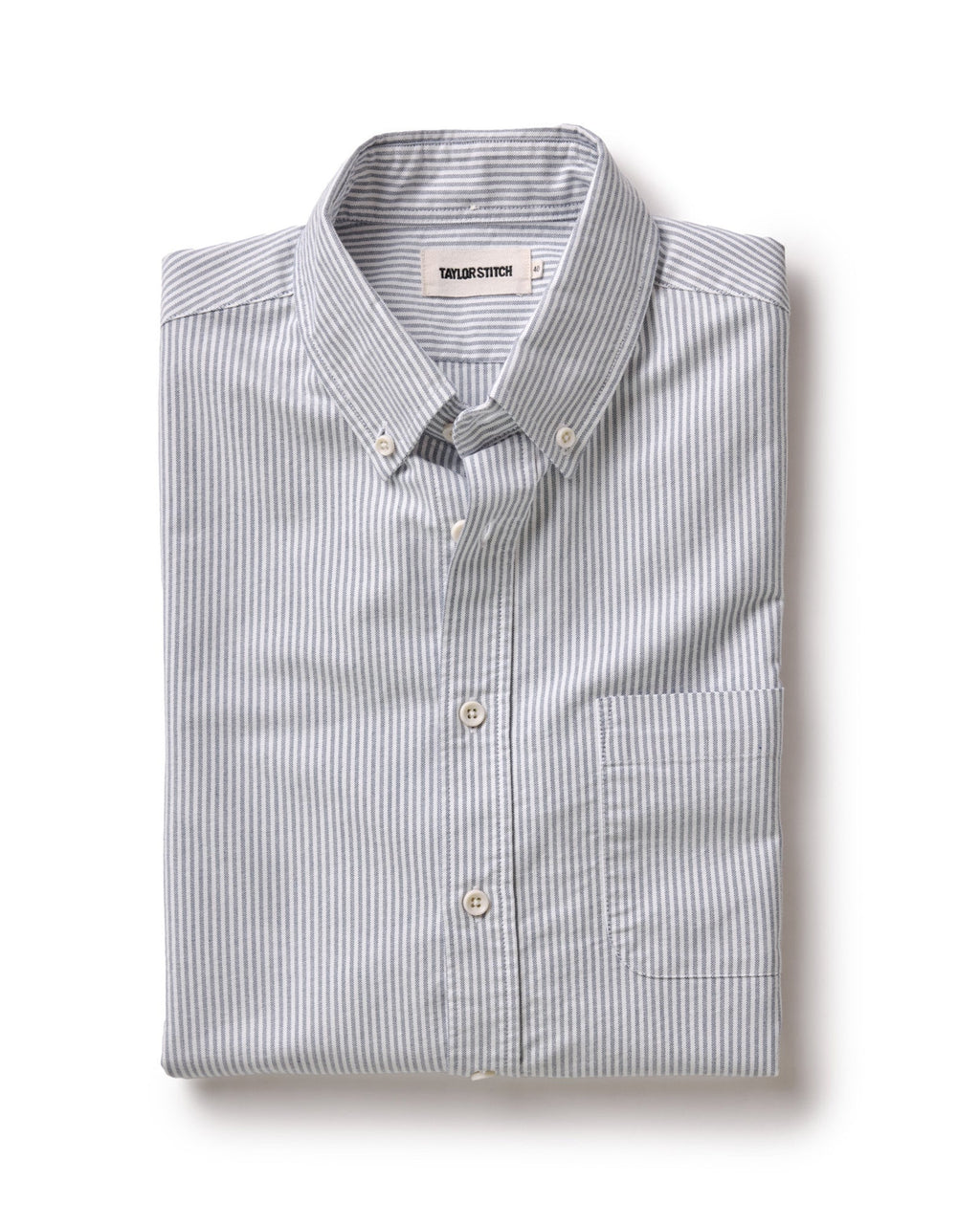 Taylor Stitch - The Jack in Navy University Stripe Everyday Oxford