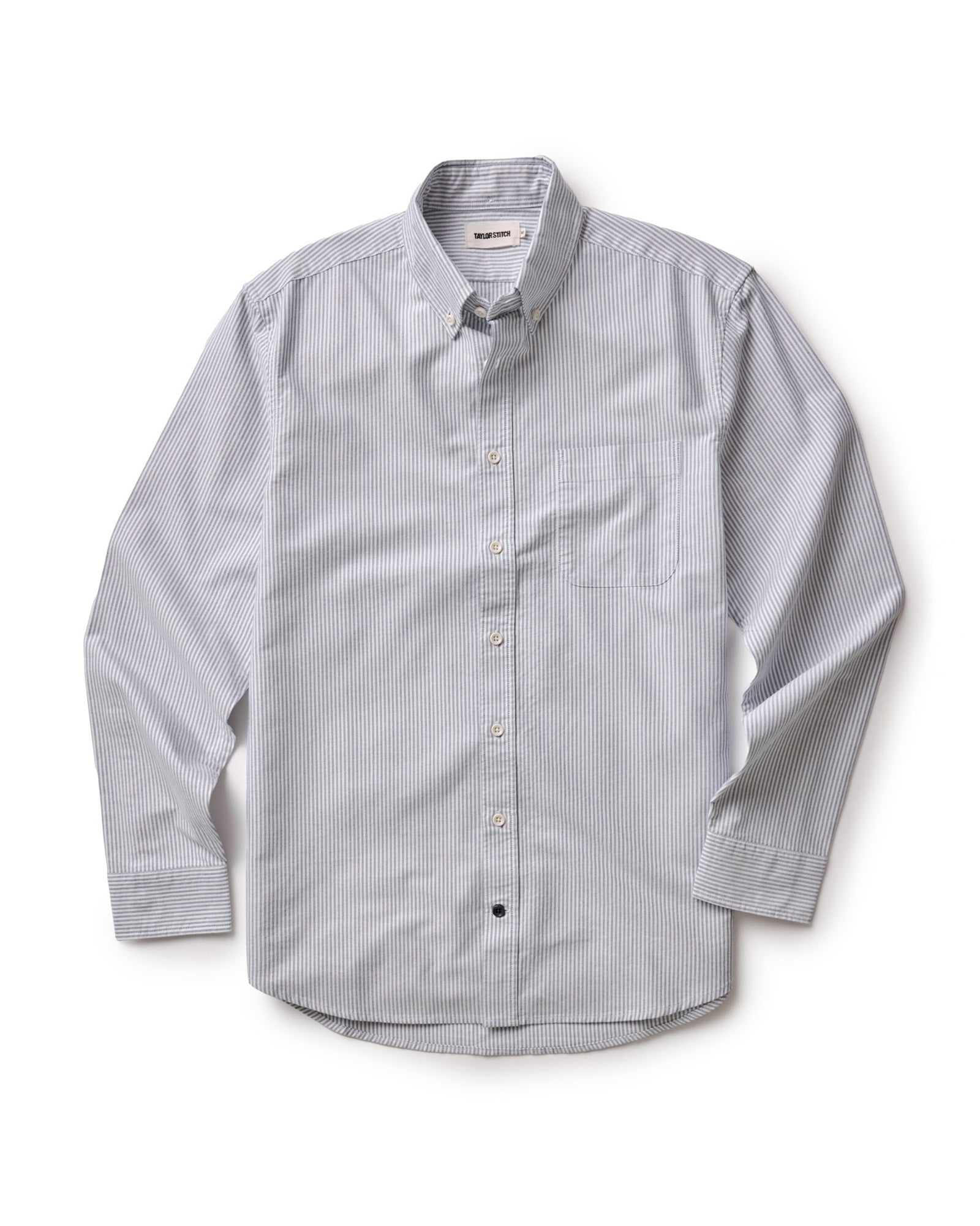 Taylor Stitch - The Jack in Navy University Stripe Everyday Oxford