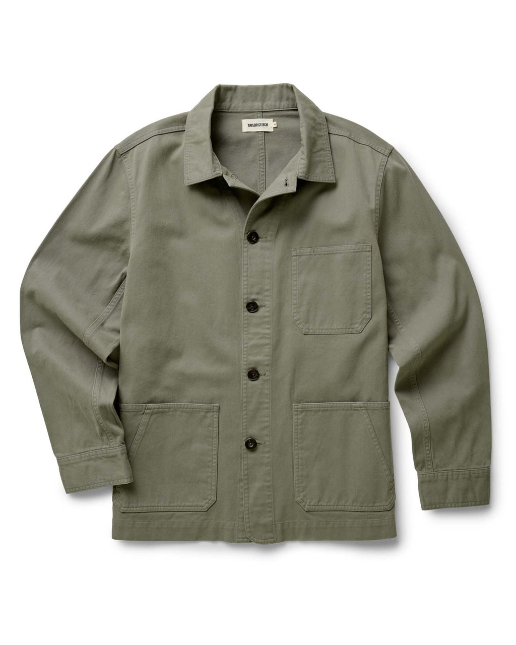 Taylor Stitch - The Ojai Jacket in Organic Smoked Olive Foundation Twill