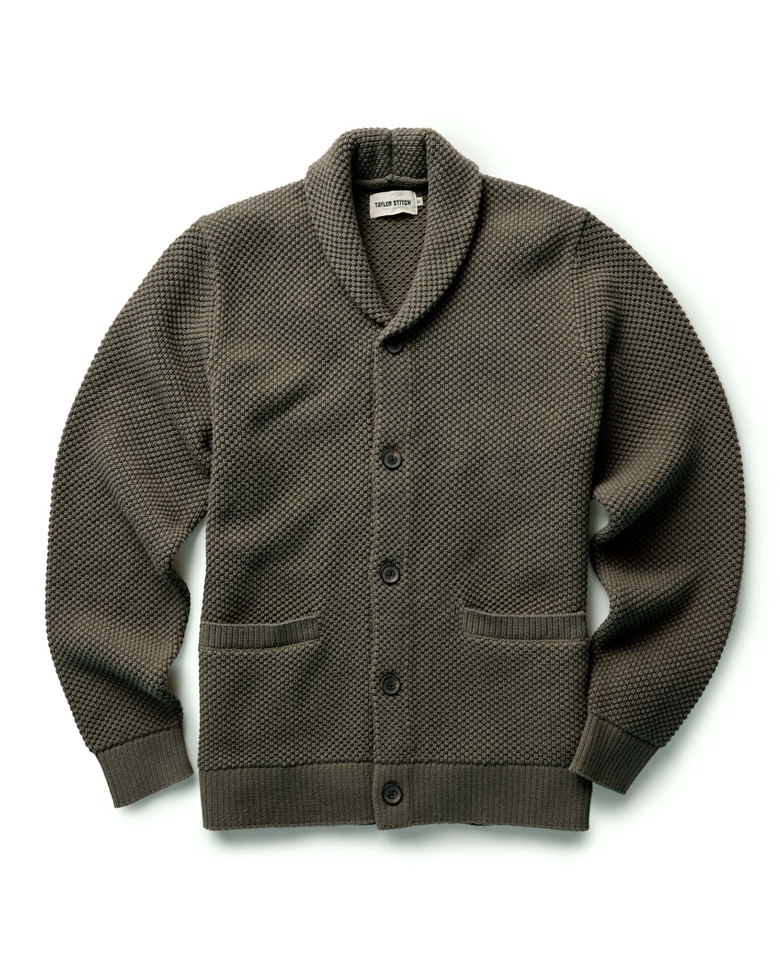 Taylor Stitch - The Crawford Sweater in Fatigue Olive