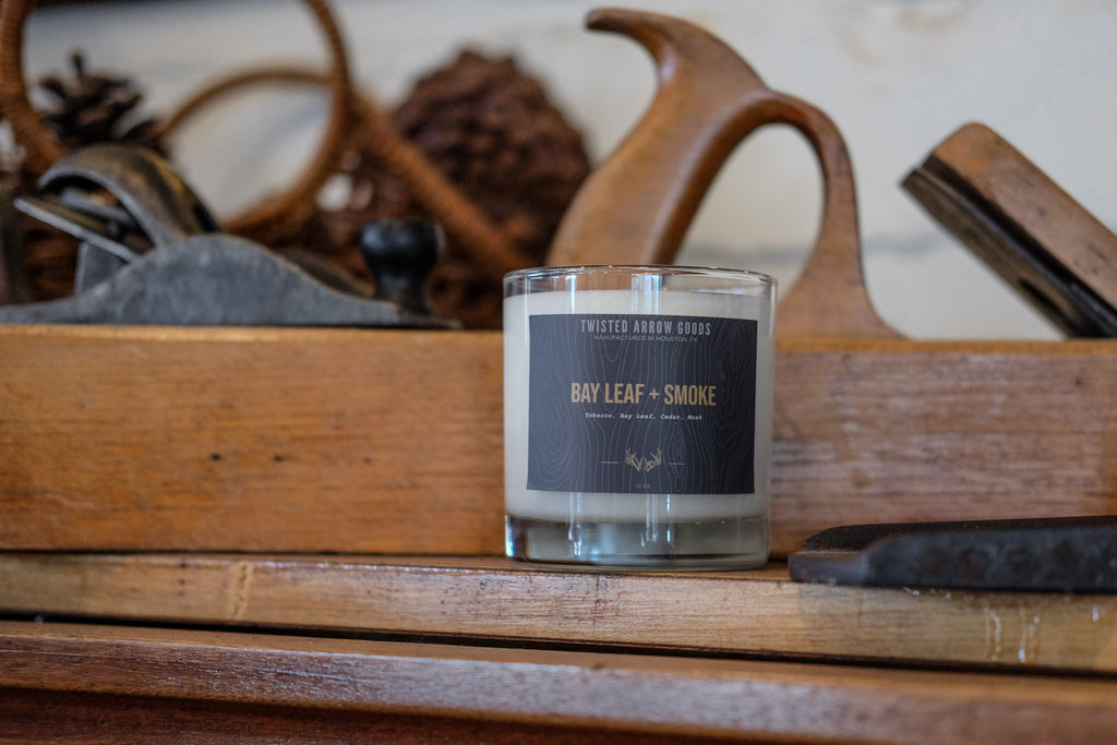 Bay Leaf & Smoke Soy Candle