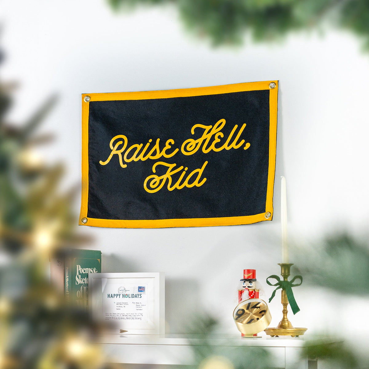 Oxford Pennant - Raise Hell, Kid Camp Flag