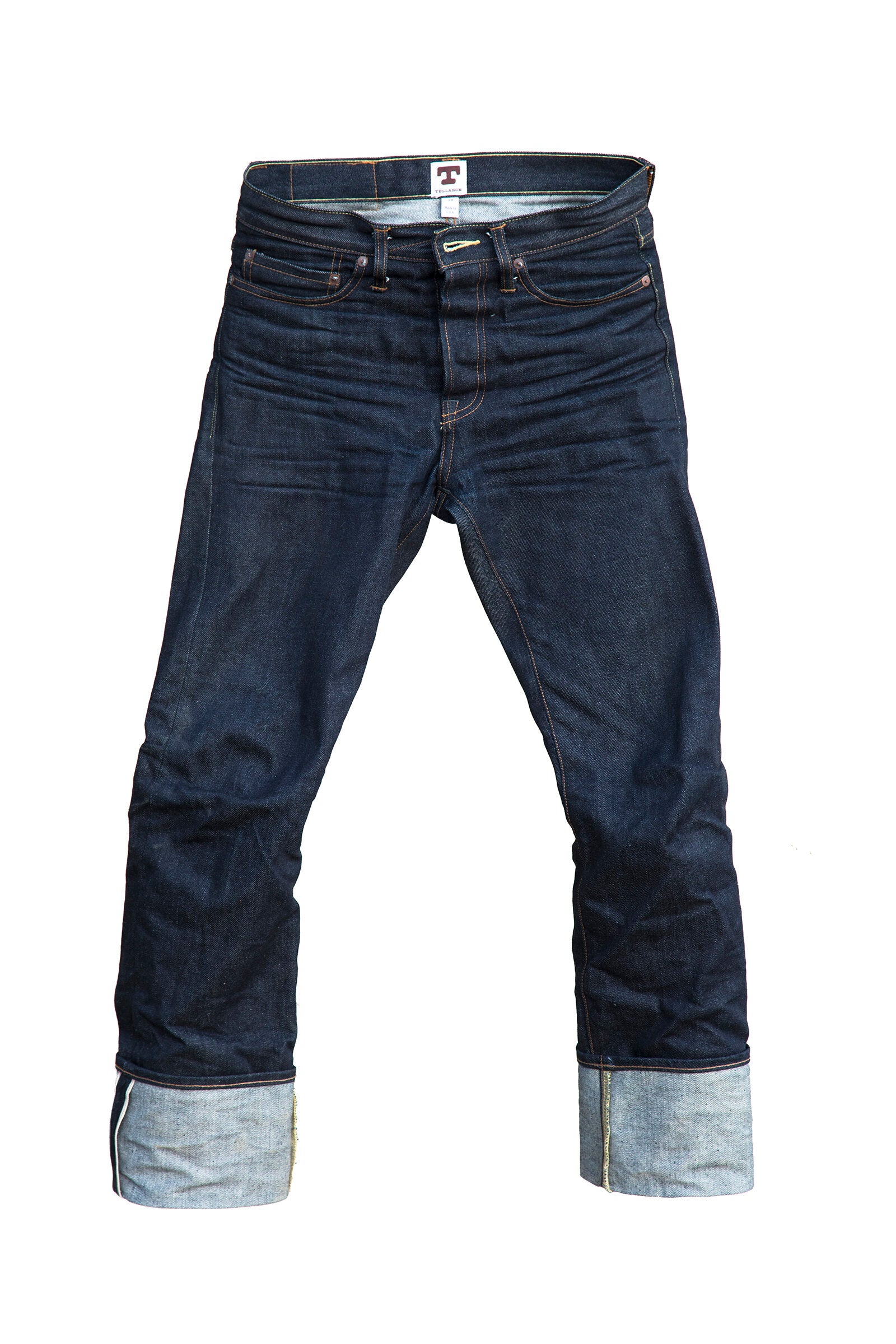 Tellason - Blubaugh Mid Rise Slim Straight Selvedge Jeans 12.5 oz.