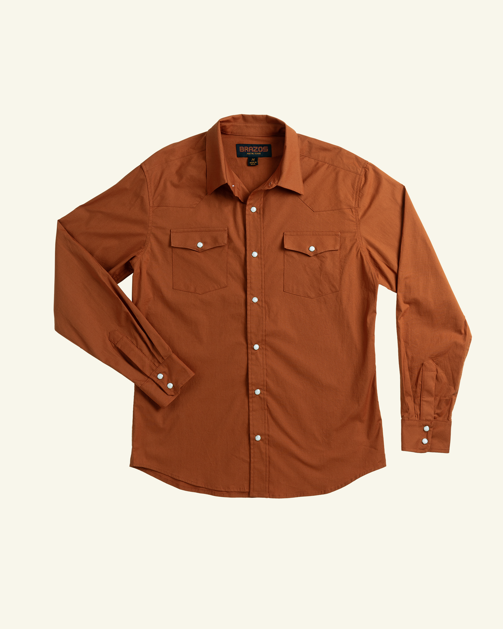Brazos Fine Shirts - Burnt Orange