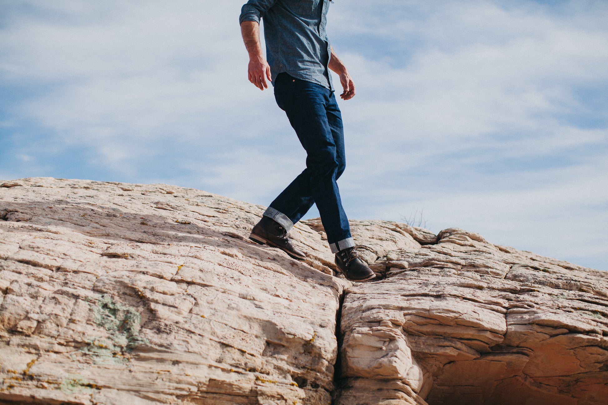 Crawford Denim - Indigo Straight Fit Selvedge jeans