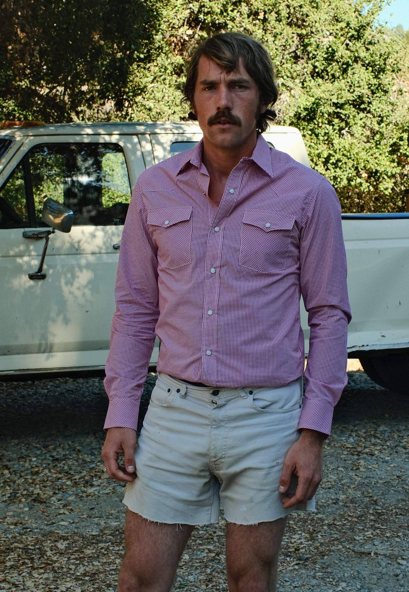 Brazos Fine Shirts - Red Check Pima