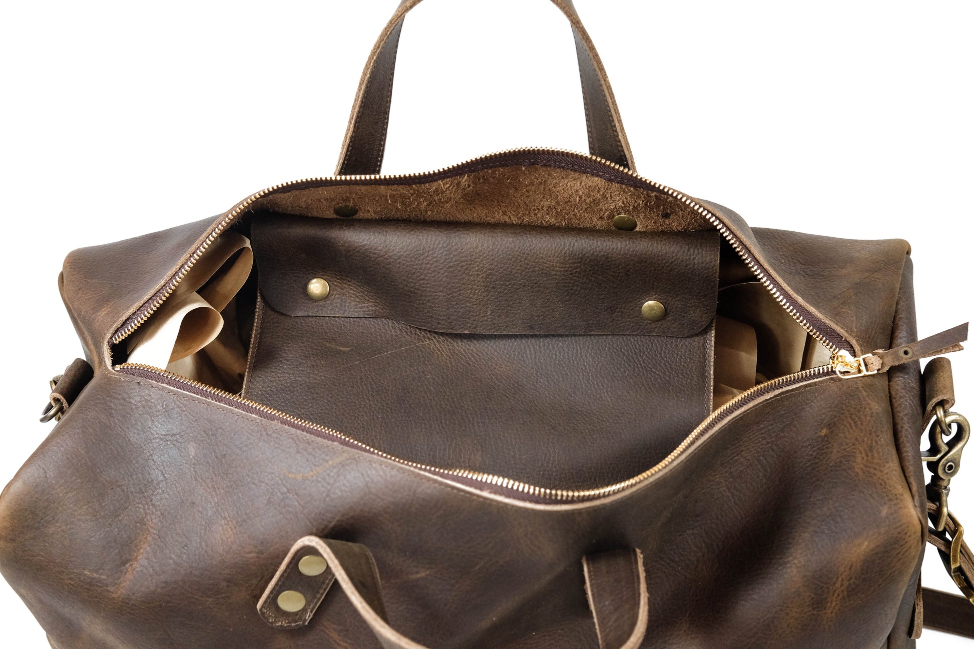 Twisted Arrow Goods - Weekend Warrior Leather Duffle Bag