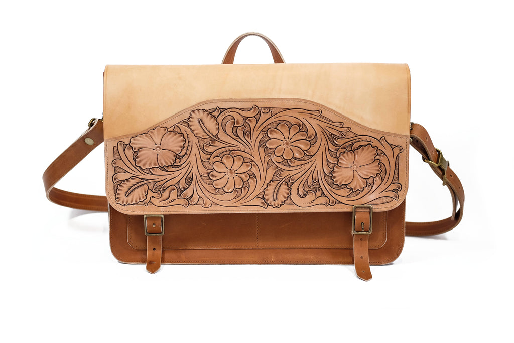 Twisted Arrow Goods - Truman Satchel - Sheridan Collection