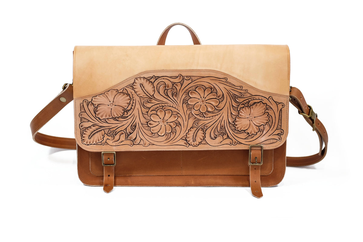 Twisted Arrow Goods - Truman Satchel - Sheridan Collection
