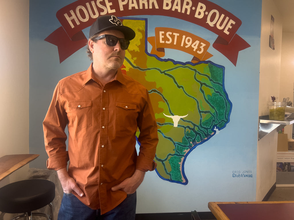 Brazos Fine Shirts - Burnt Orange