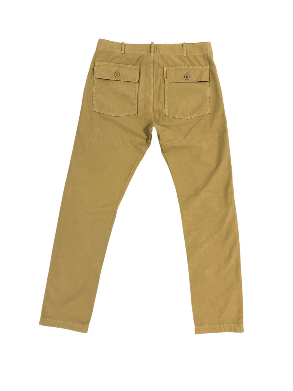 Tellason - Fatigue Pant British Tan Sateen Original Tapered Leg