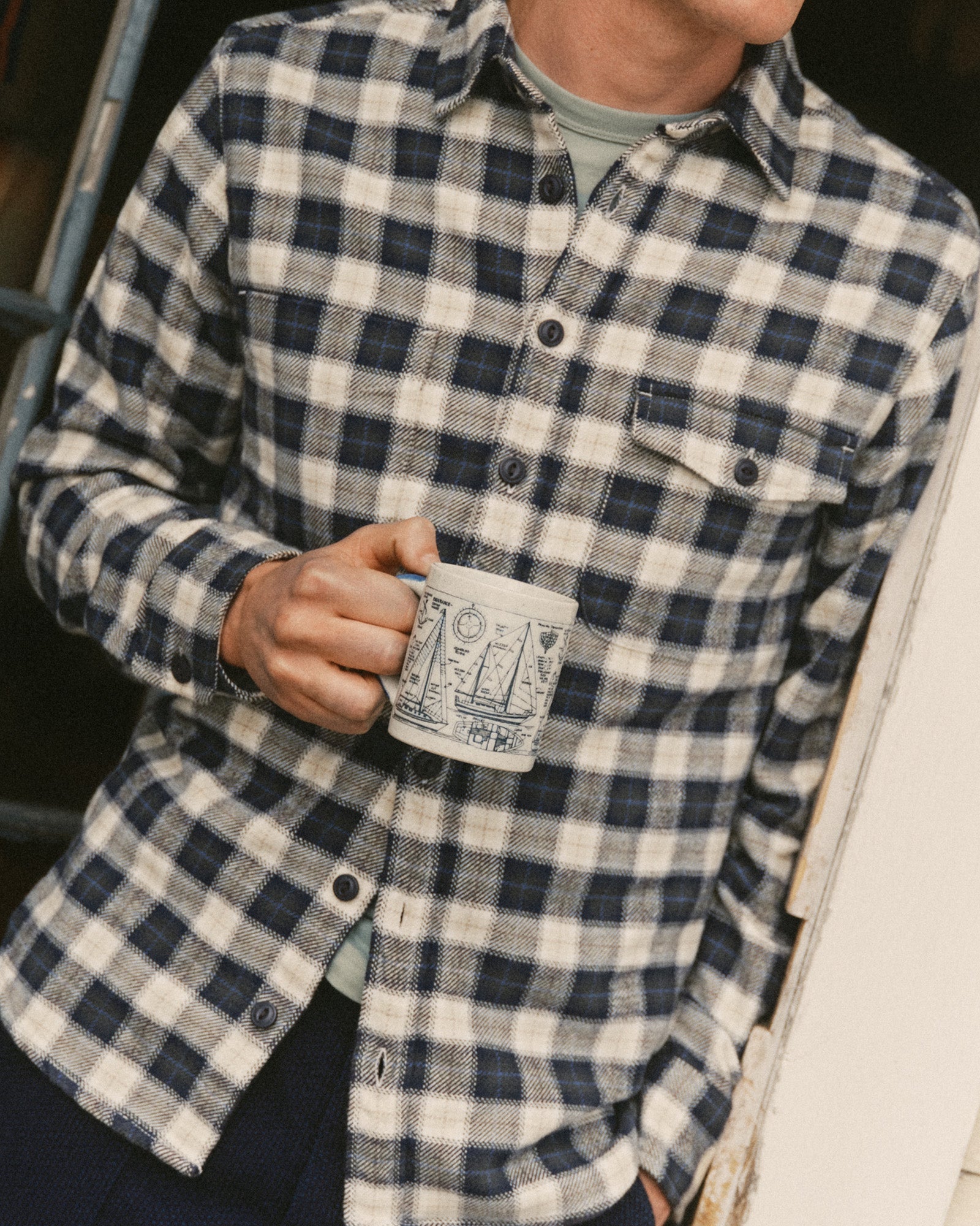 Taylor Stitch - The Crater Shirt in Woodland Plaid