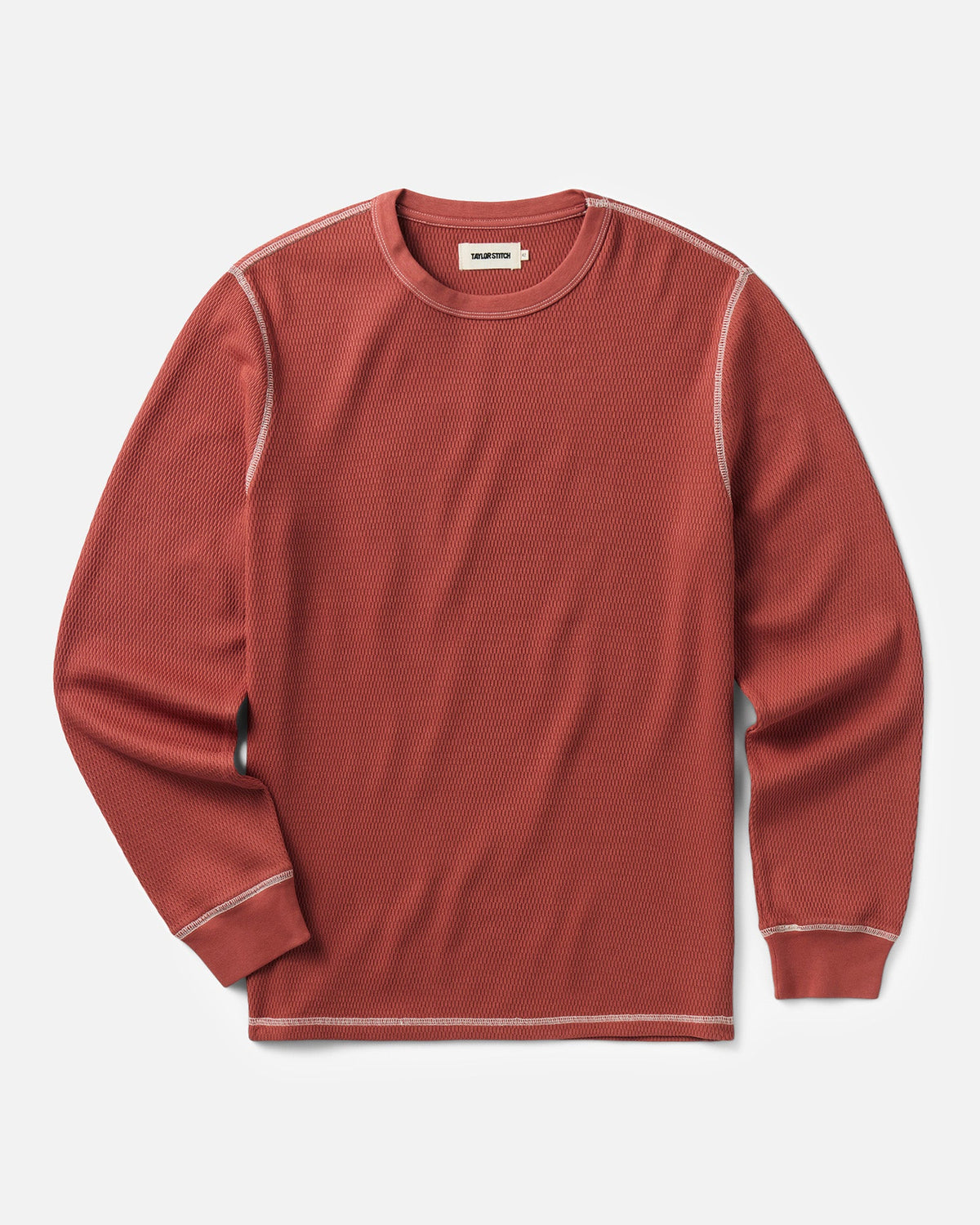Taylor Stitch - The Organic Cotton Crew in Canyon Waffle