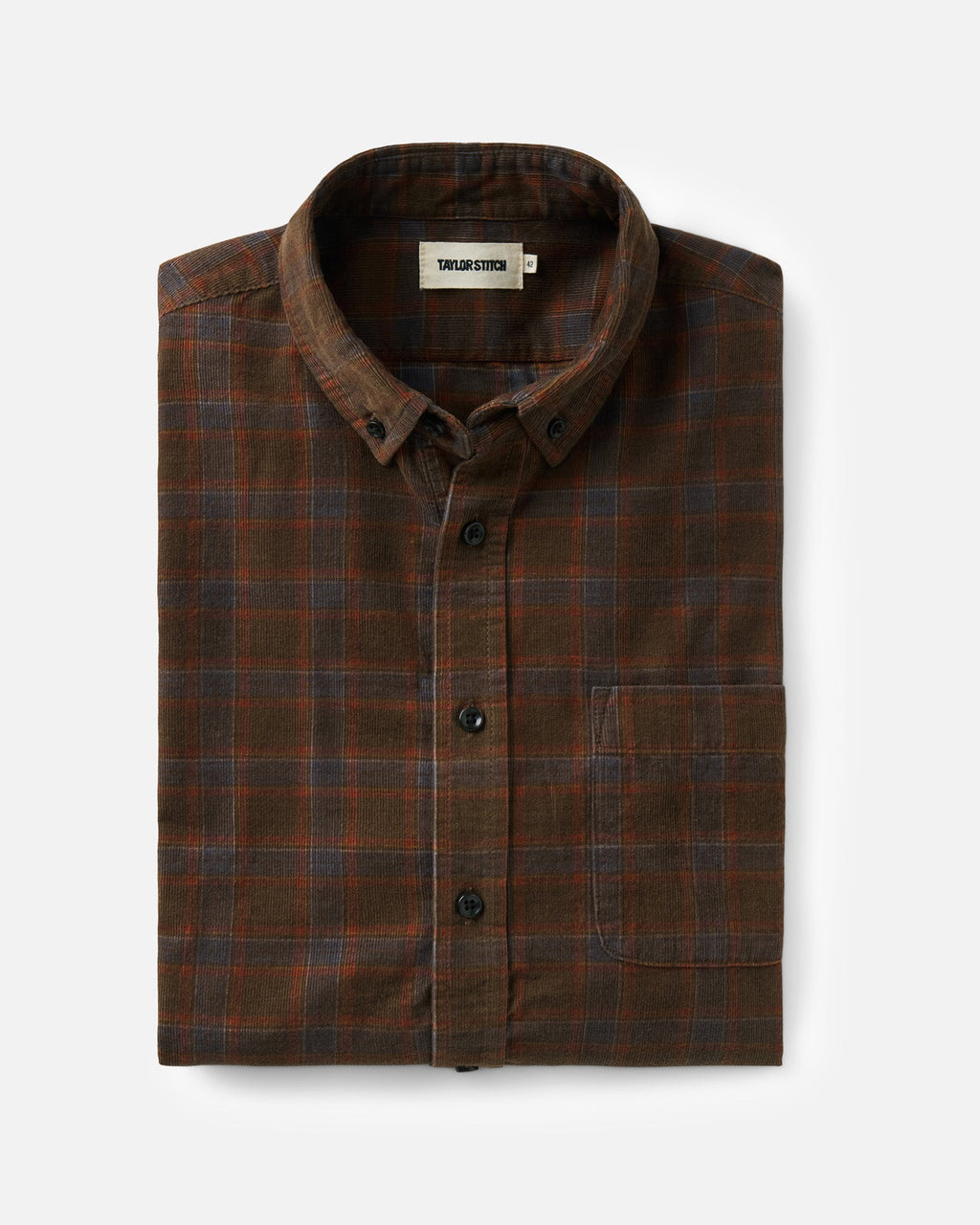 Taylor Stitch - The Jack in Mulch Check Pincord