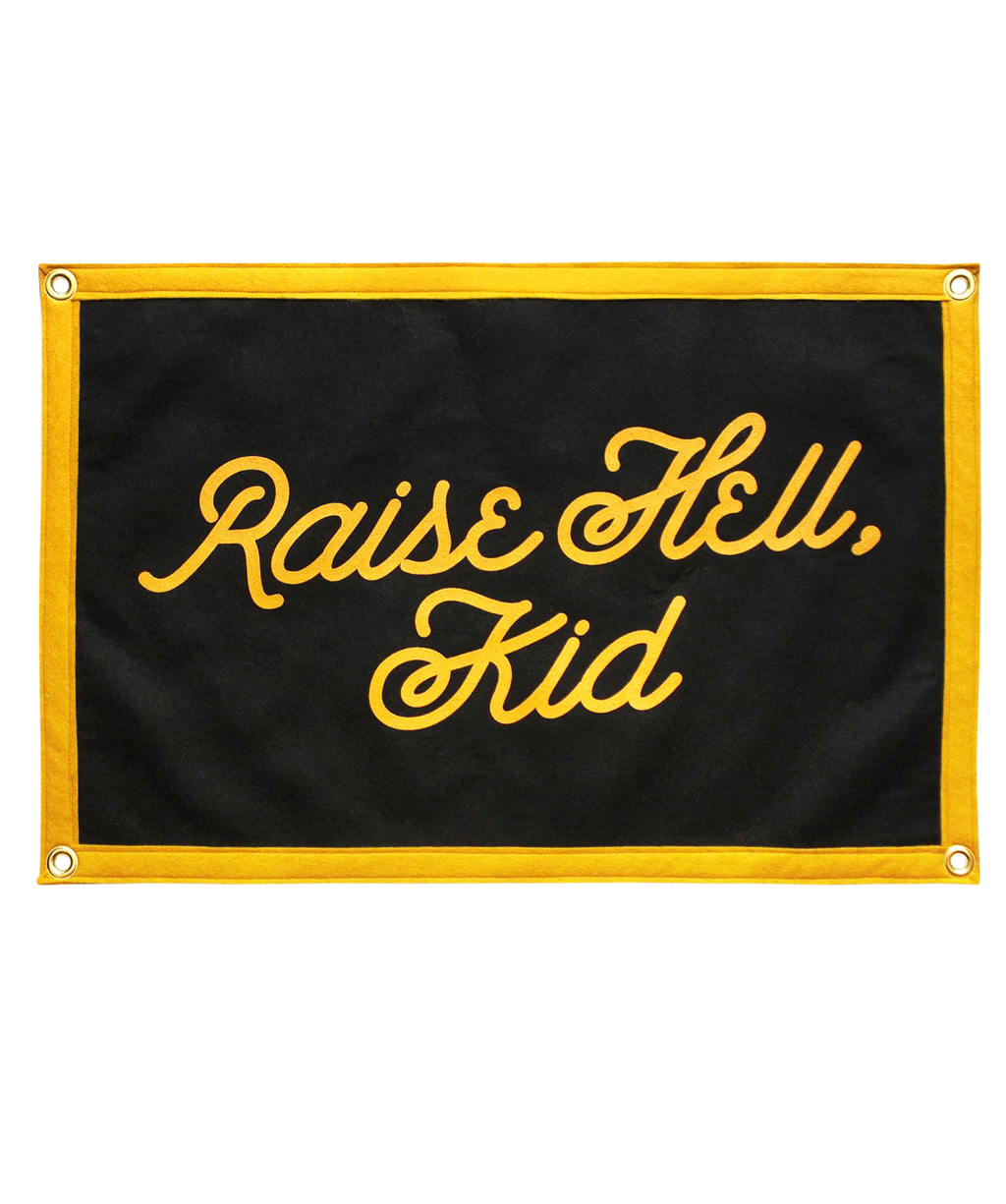Oxford Pennant - Raise Hell, Kid Camp Flag