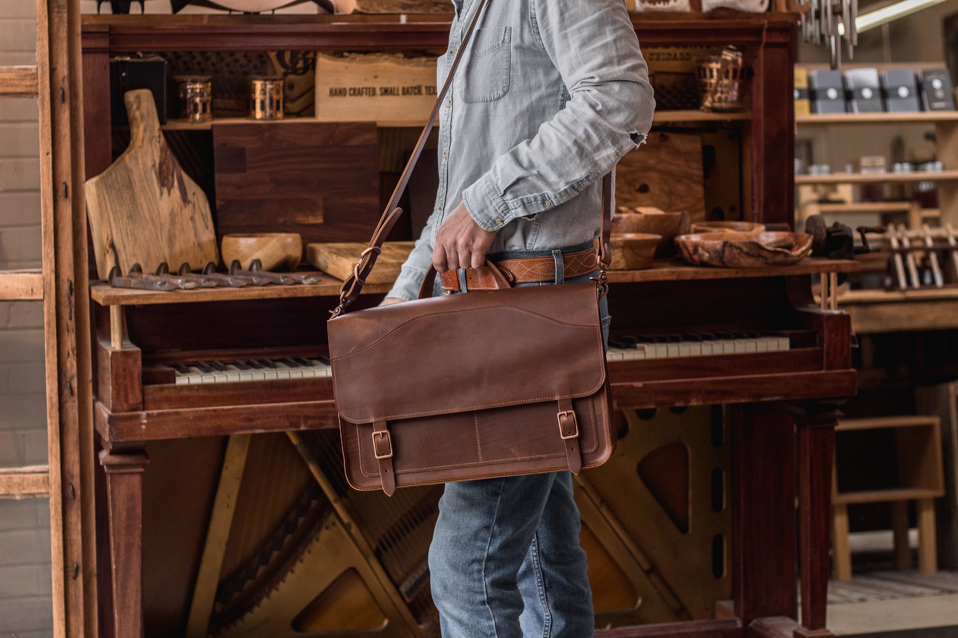 Twisted Arrow Goods - Truman Satchel & Briefcase