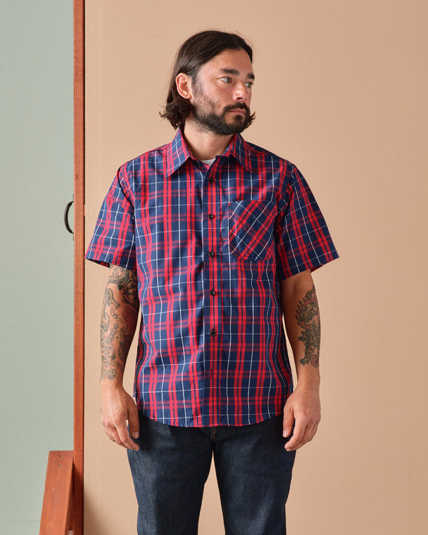 Tellason - W10 Short Sleeve Madras Shirt