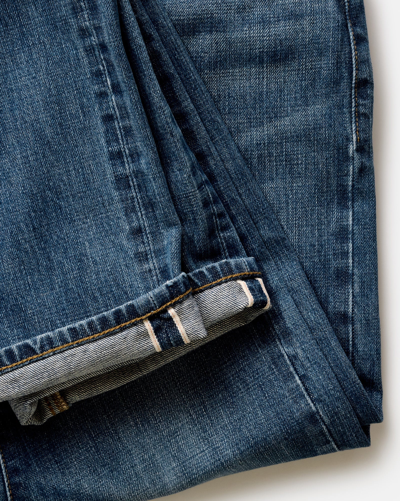 Taylor Stitch - The Democratic Jean in Mid Wash Organic Selvedge