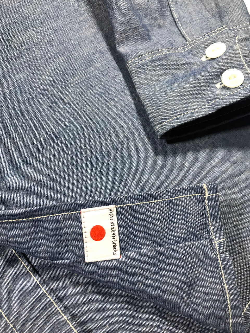 Tellason - Topper 5.5oz Japanese Chambray Shirt