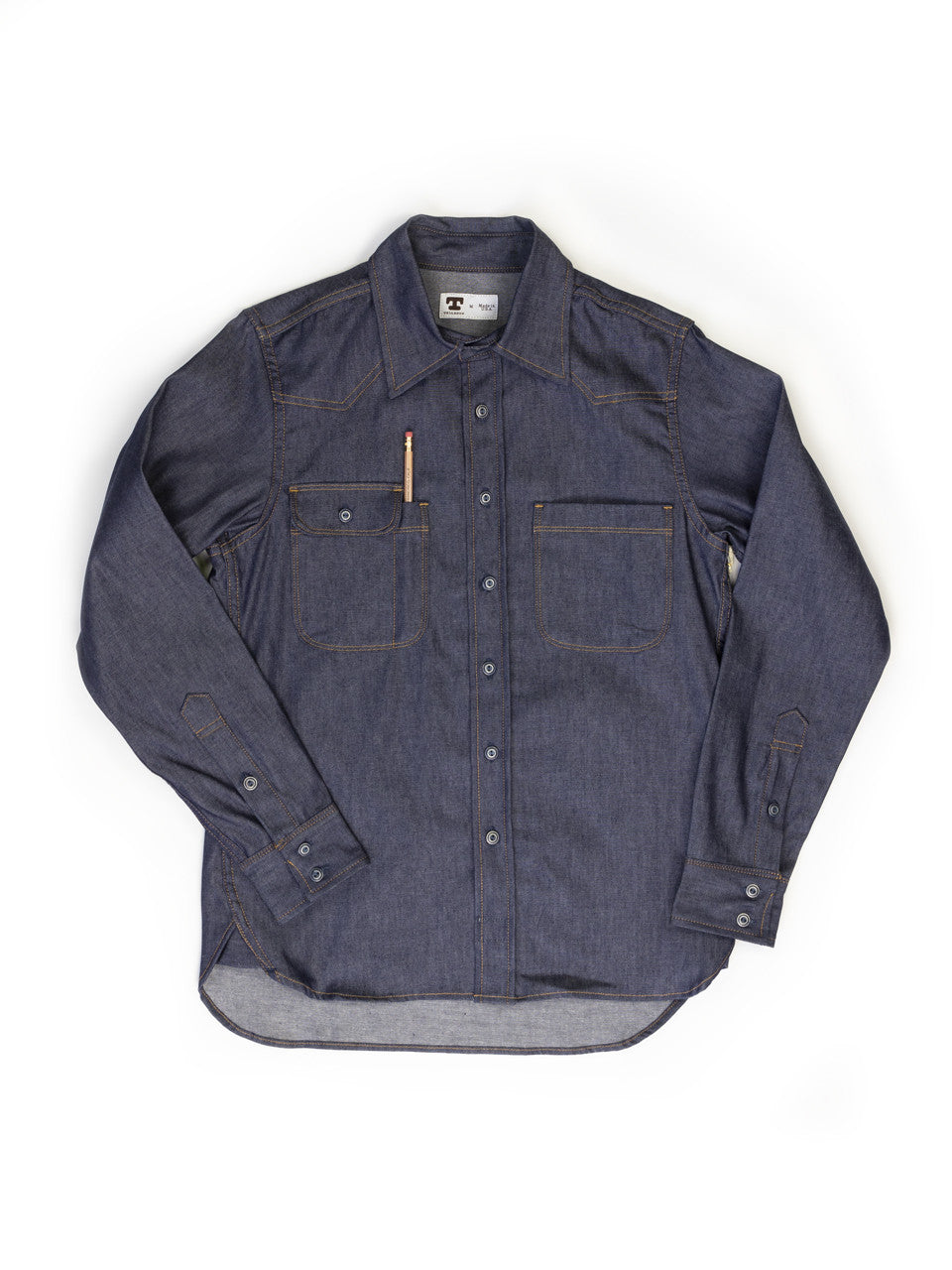 Tellason - Topper 7.5 oz Japanese Denim Shirt