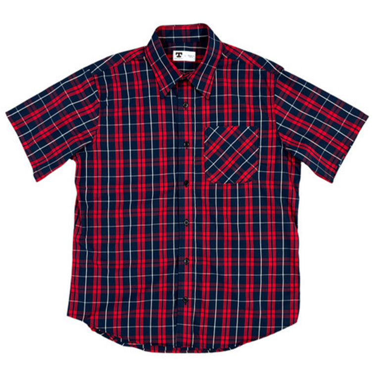 Tellason - W10 Short Sleeve Madras Shirt