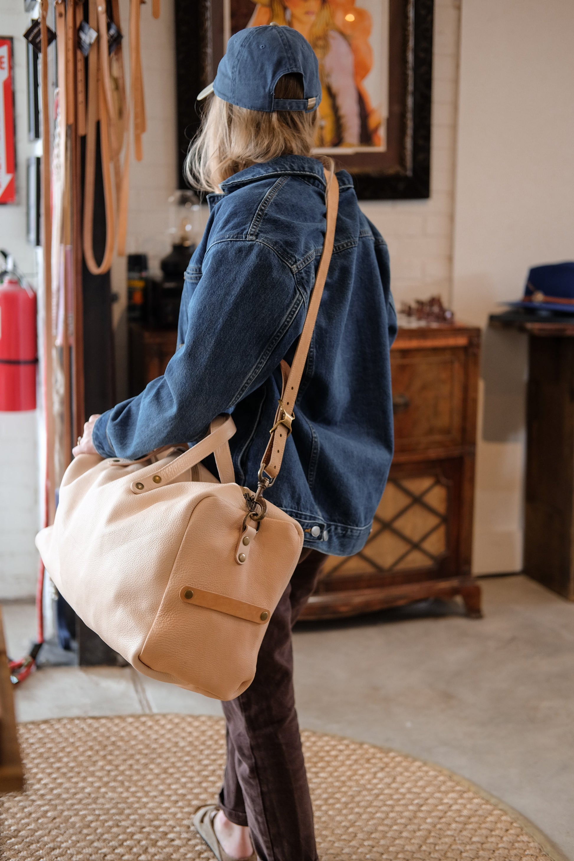 Twisted Arrow Goods - Weekend Warrior Leather Duffle Bag