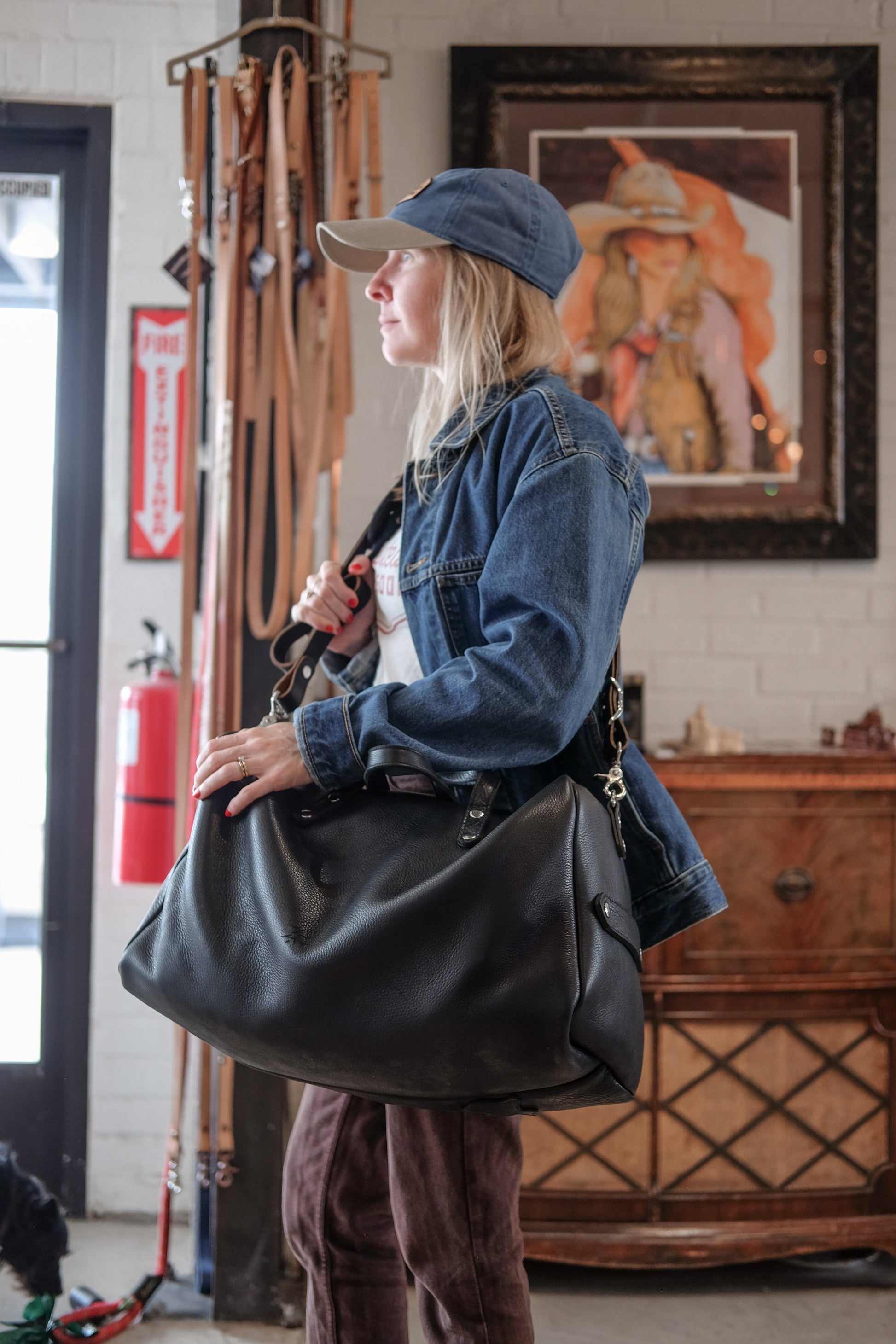 Twisted Arrow Goods - Weekend Warrior Leather Duffle Bag