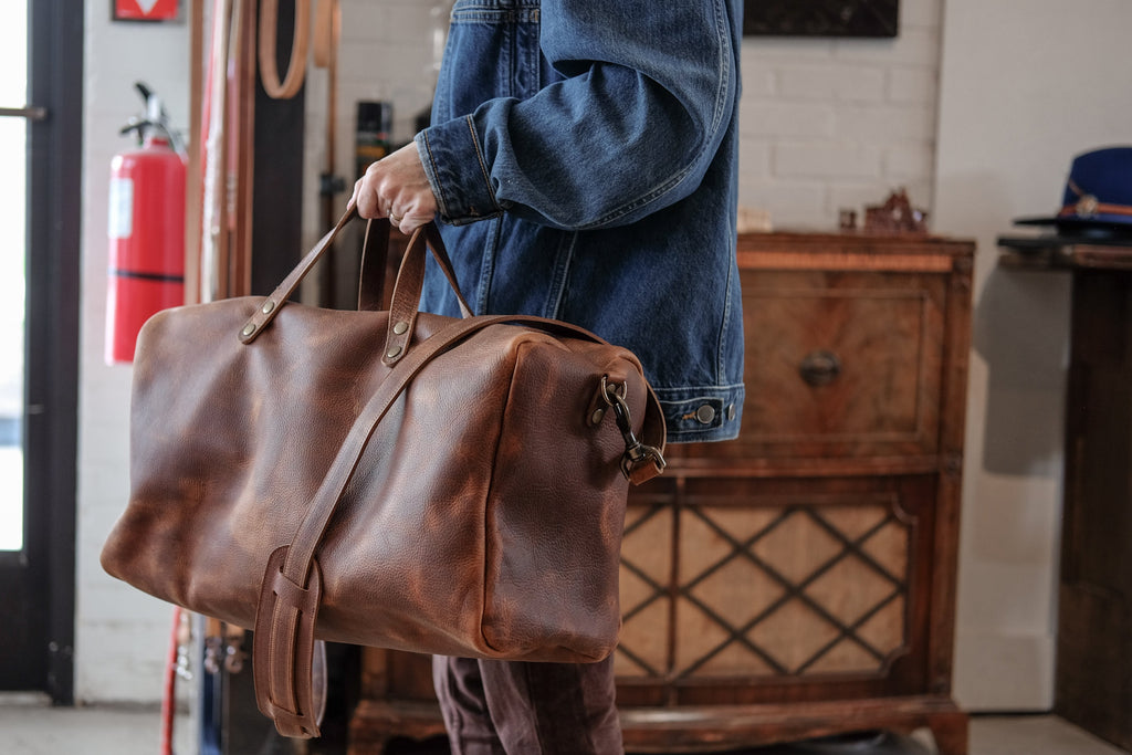 Twisted Arrow Goods - Weekend Warrior Leather Duffle Bag