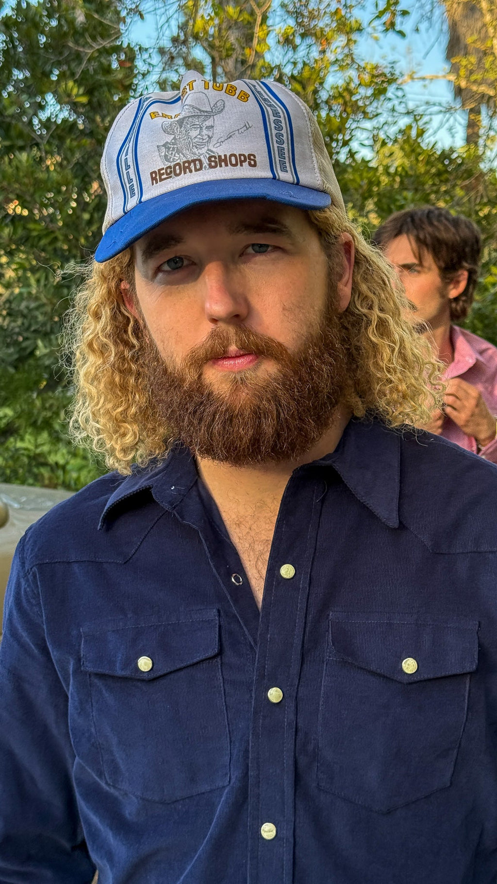 Brazos Fine Shirt - Blue Bayou Corduroy Shirt