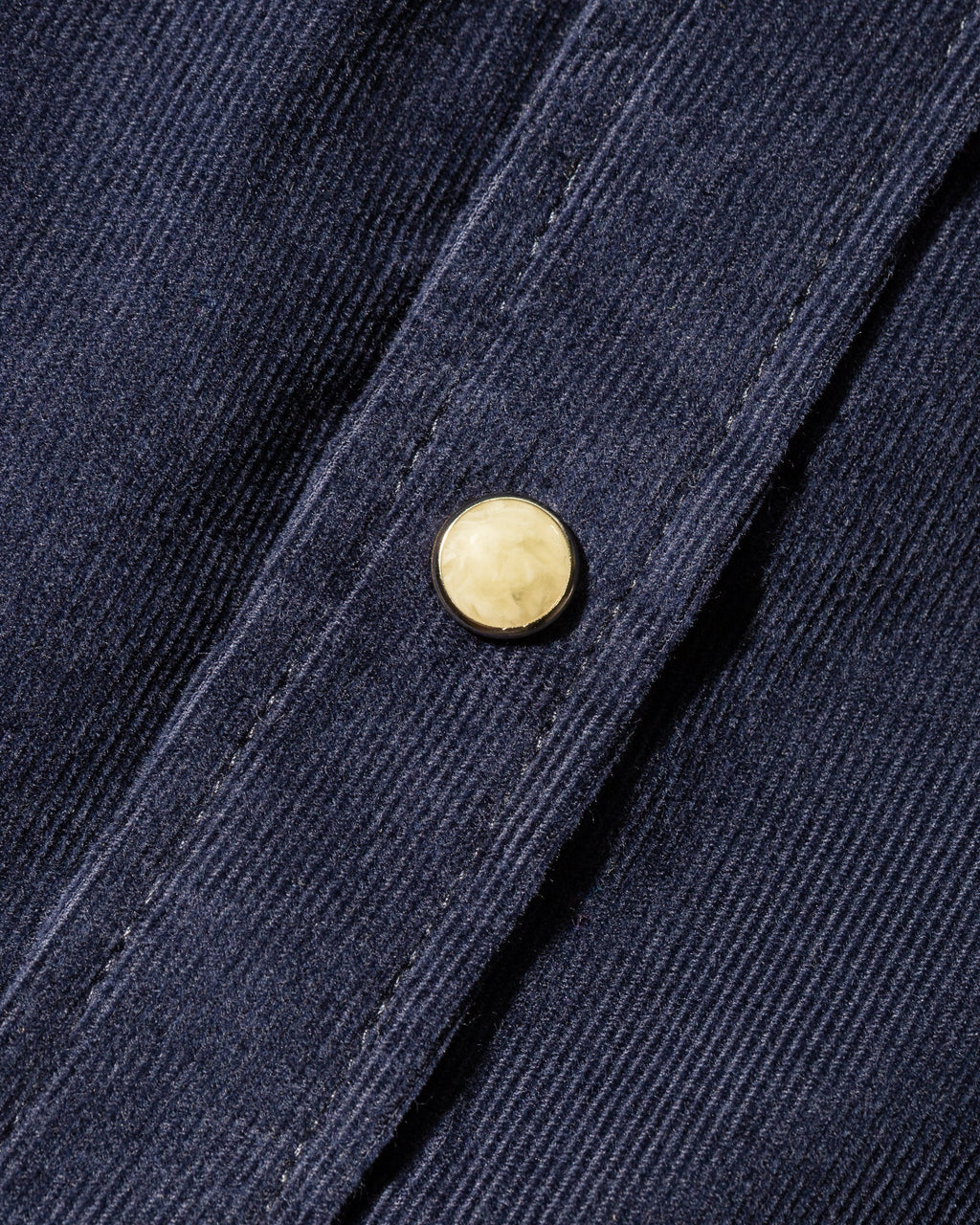 Brazos Fine Shirt - Blue Bayou Corduroy Shirt