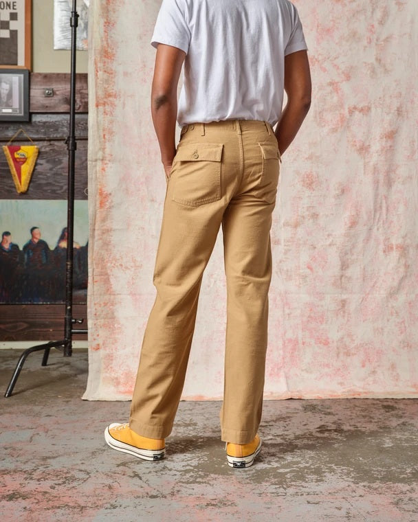 Tellason - Fatigue Pant British Tan Straight Leg