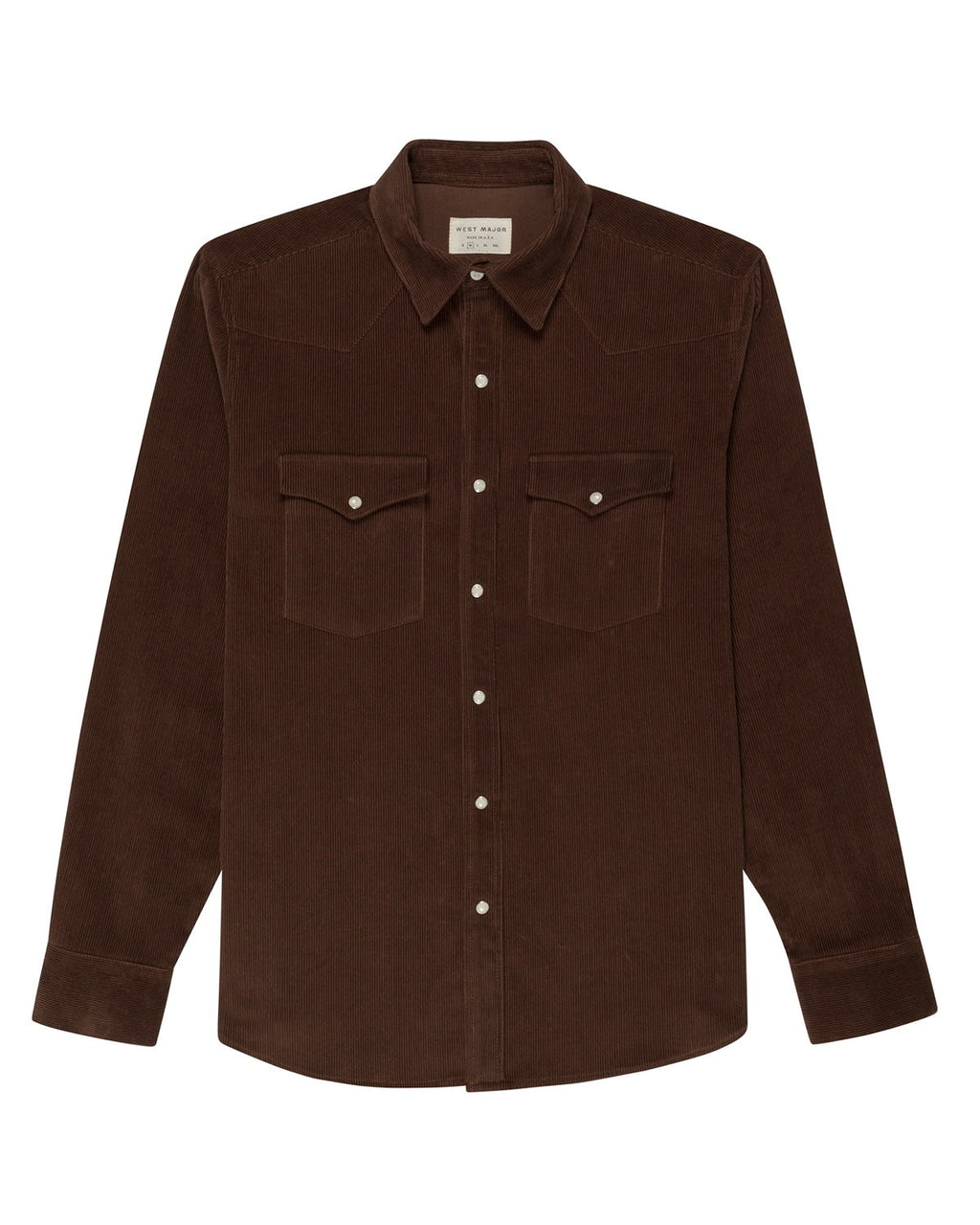 West Major - Heavy-Weight Corduroy Western Shirt