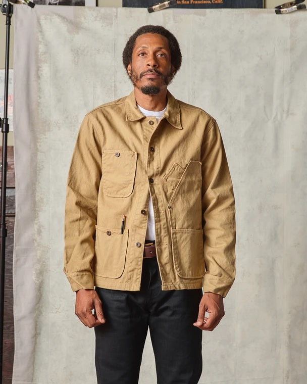 Tellason - Coverall Jacket Garment Dyed British Tan