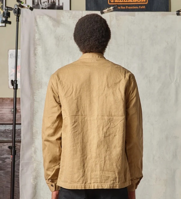 Tellason - Coverall Jacket Garment Dyed British Tan