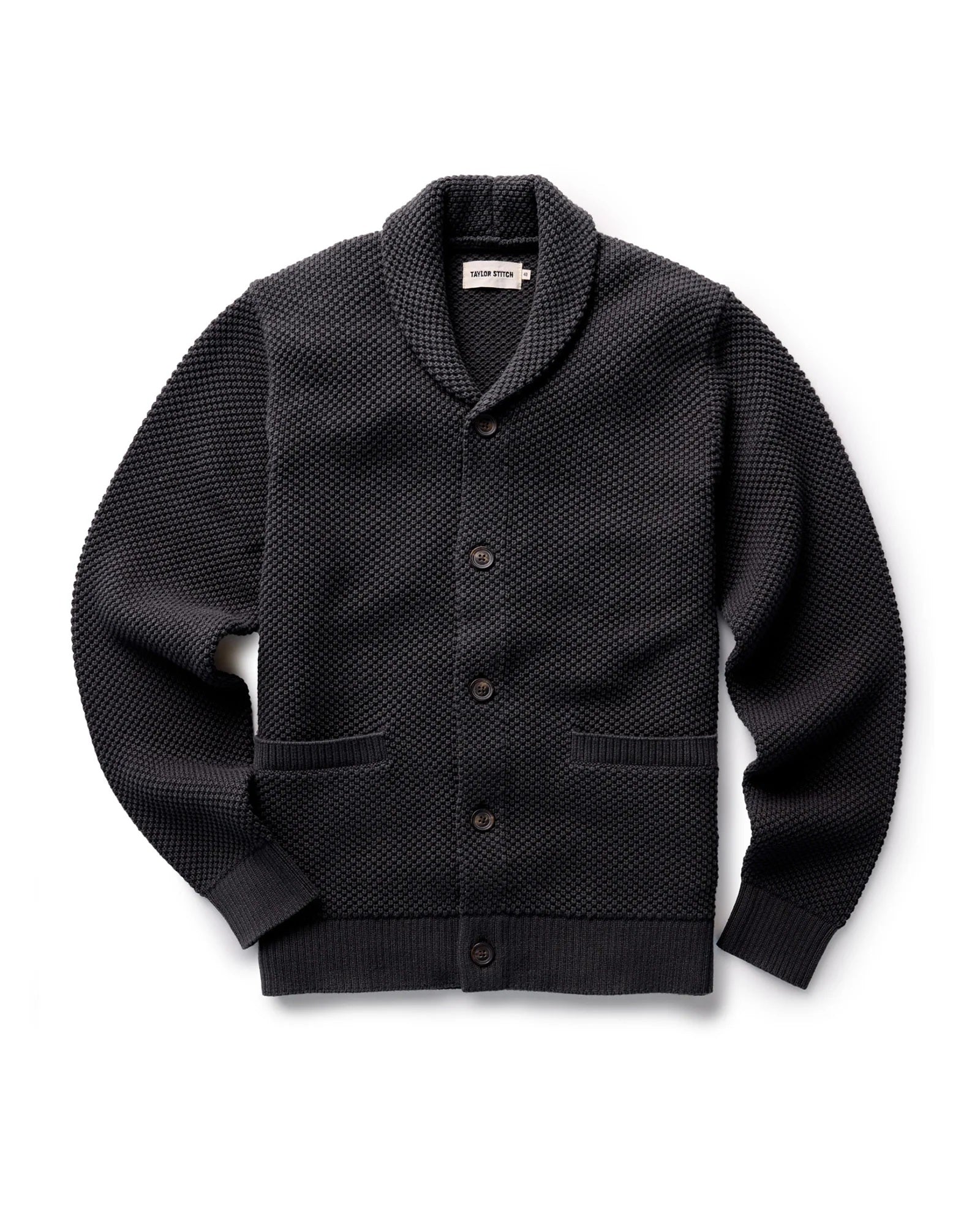Taylor Stitch - The Crawford Sweater in Charcoal