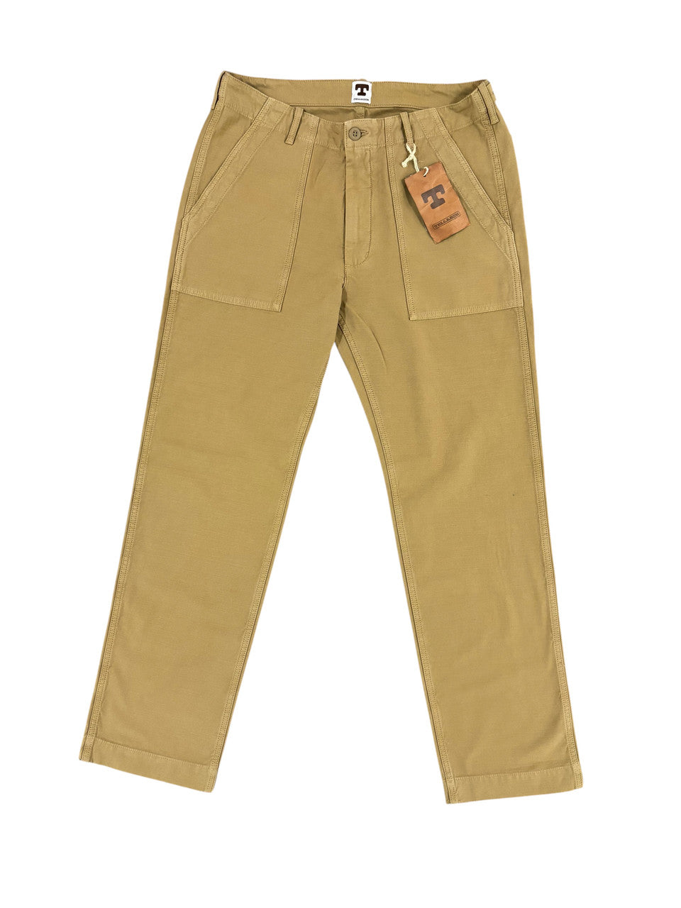 Tellason - Fatigue Pant British Tan Straight Leg