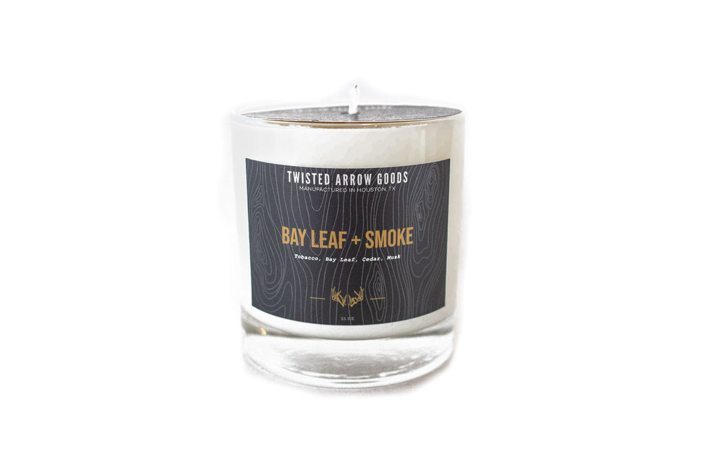 Bay Leaf & Smoke Soy Candle