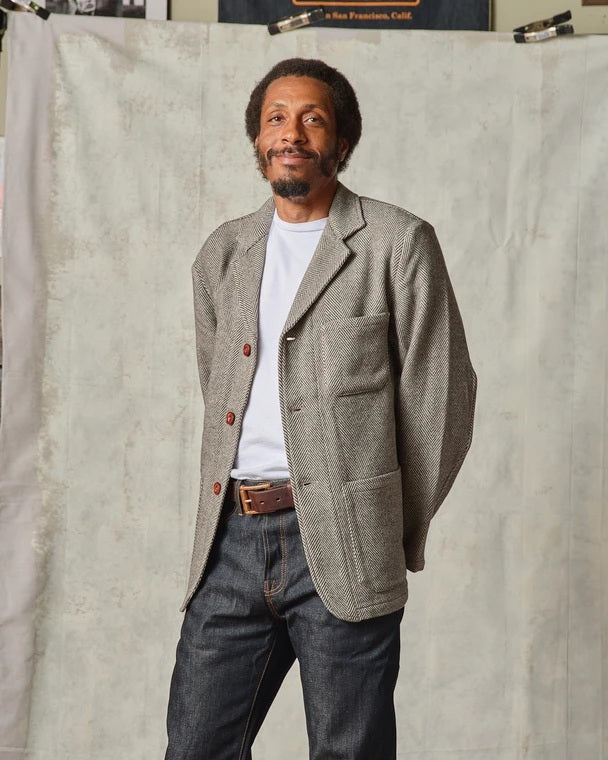 Tellason - Tellason Wool Blend Work Blazer