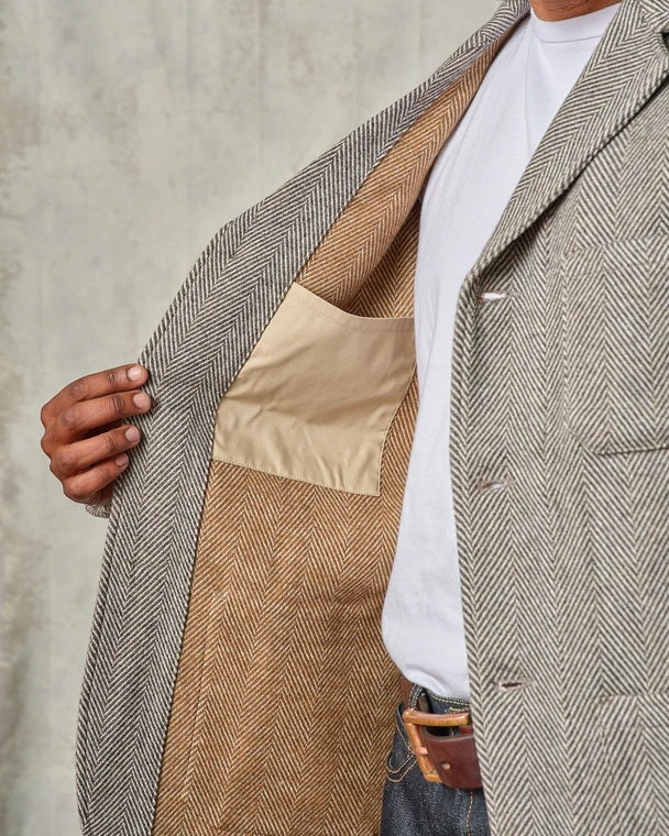 Tellason - Tellason Wool Blend Work Blazer
