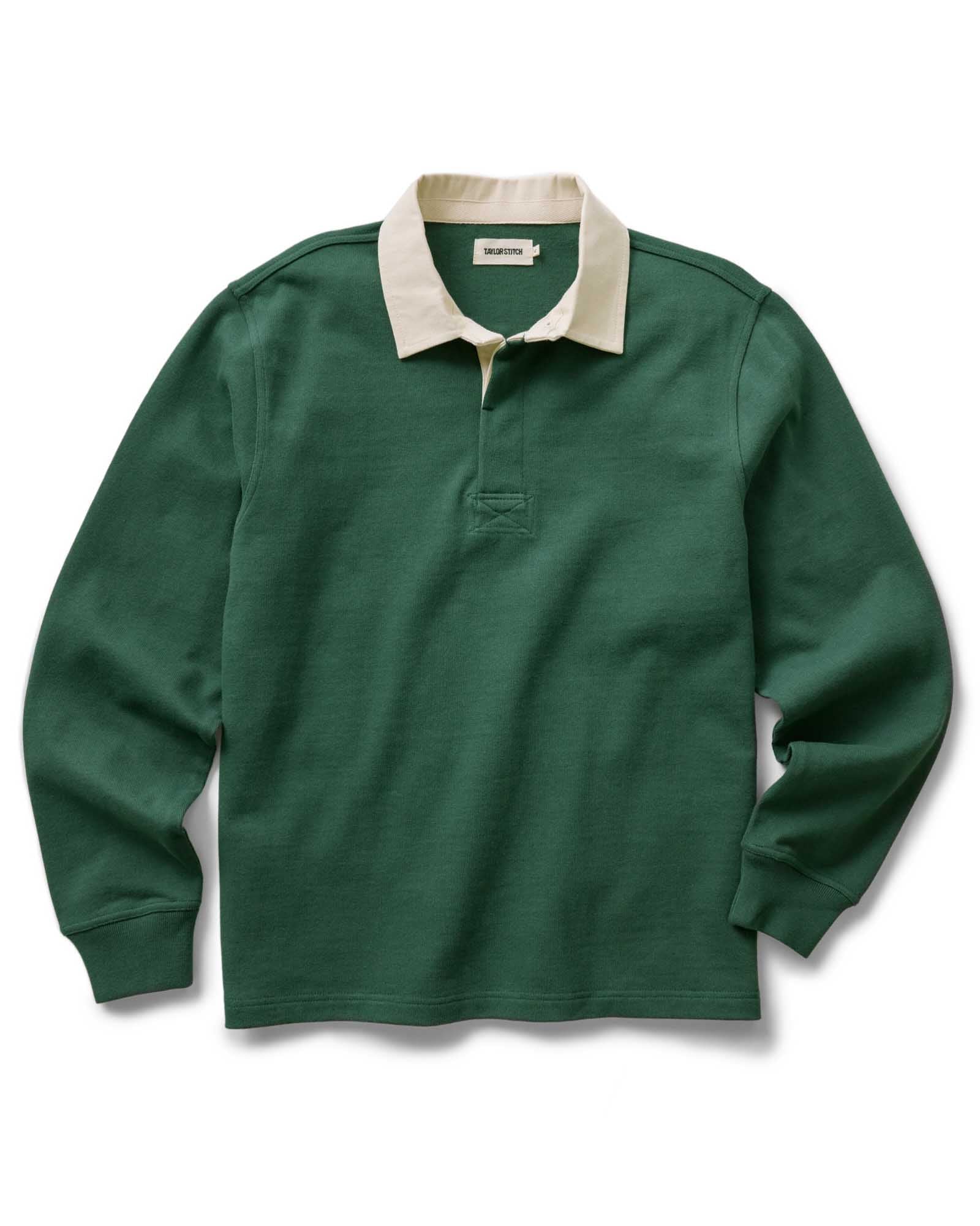 Taylor Stitch - The Rugby Shirt in Ivy